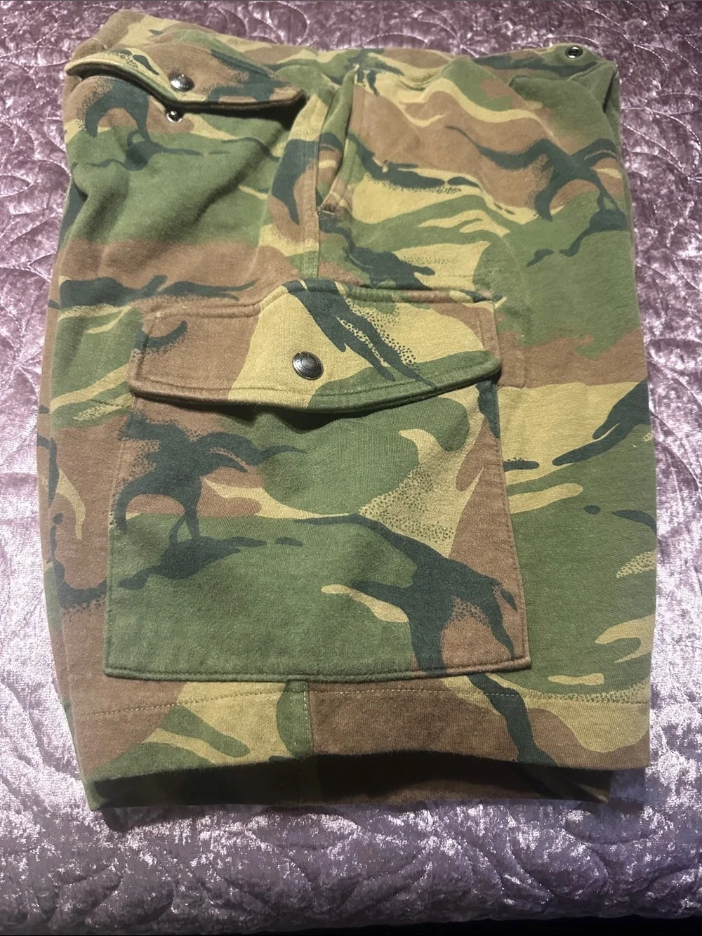 Polo by Ralph Lauren Camo Cargo Shorts in Green and Brown